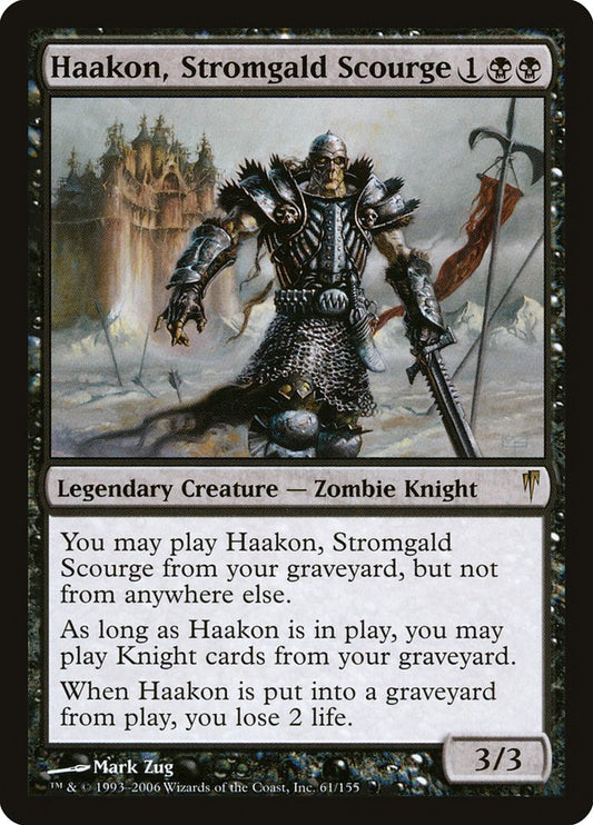 Haakon, Stromgald Scourge [Coldsnap] [Foil]