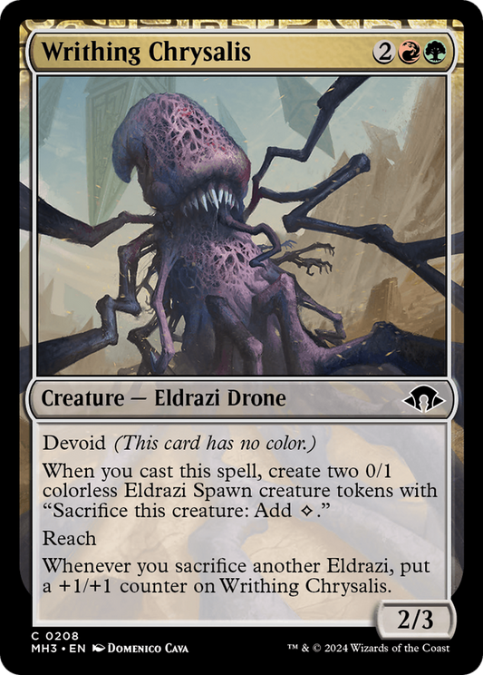 Writhing Chrysalis [Modern Horizons 3] [Foil]