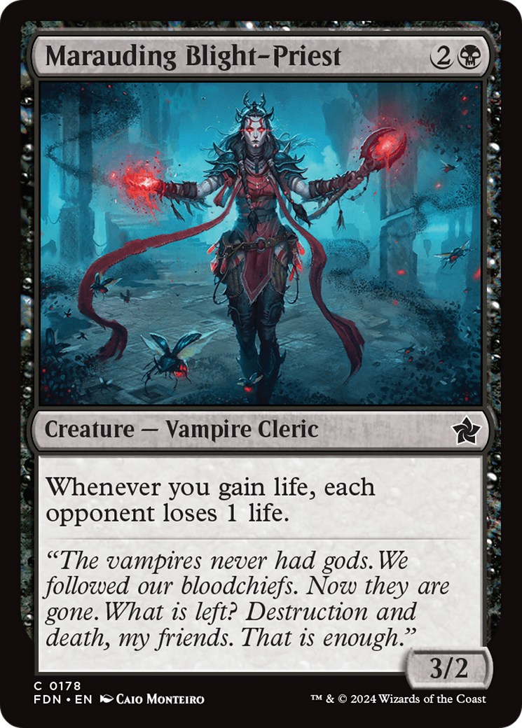 Marauding Blight-Priest [Foundations] [Foil]