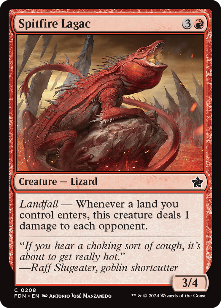 Spitfire Lagac [Foundations] [Foil]