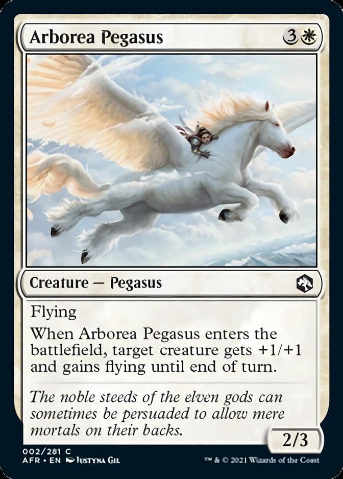 Arborea Pegasus [Dungeons & Dragons: Adventures in the Forgotten Realms] [Foil]