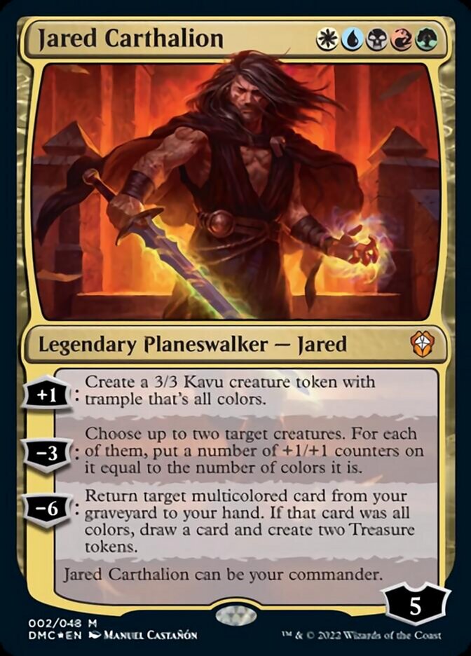 Jared Carthalion [Dominaria United Commander] [Foil]