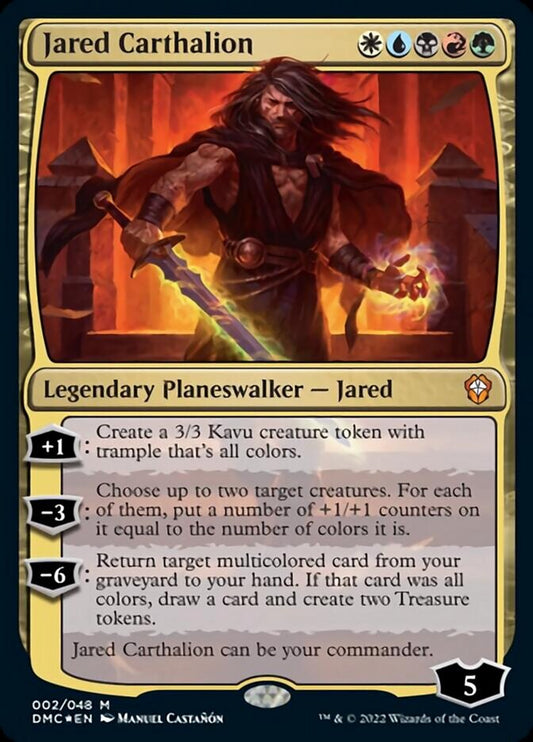 Jared Carthalion [Dominaria United Commander] [Foil]