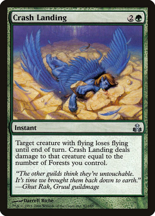 Crash Landing [Guildpact] [Foil]