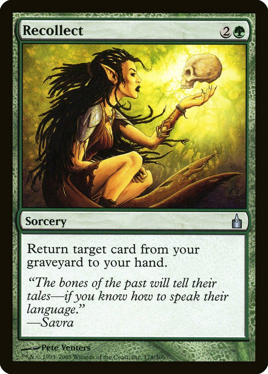 Recollect [Ravnica: City of Guilds] [Foil]