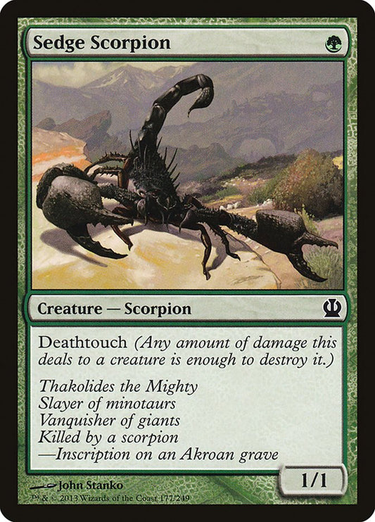 Sedge Scorpion [Theros] [Foil]