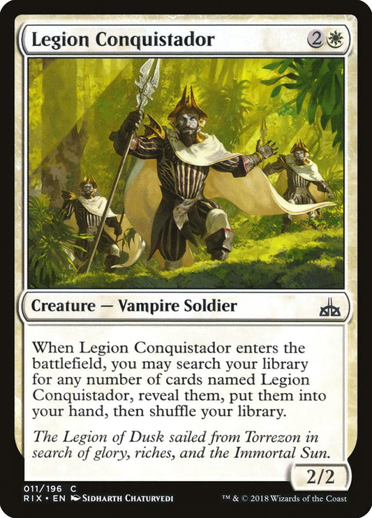 Legion Conquistador [Rivals of Ixalan] [Foil]