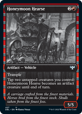 Honeymoon Hearse [Innistrad: Double Feature] [Foil]