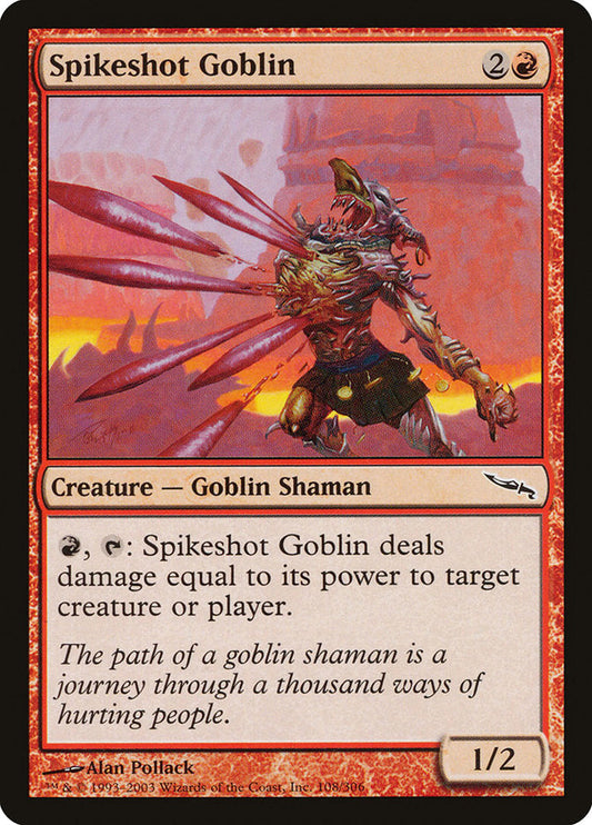Spikeshot Goblin [Mirrodin] [Foil]