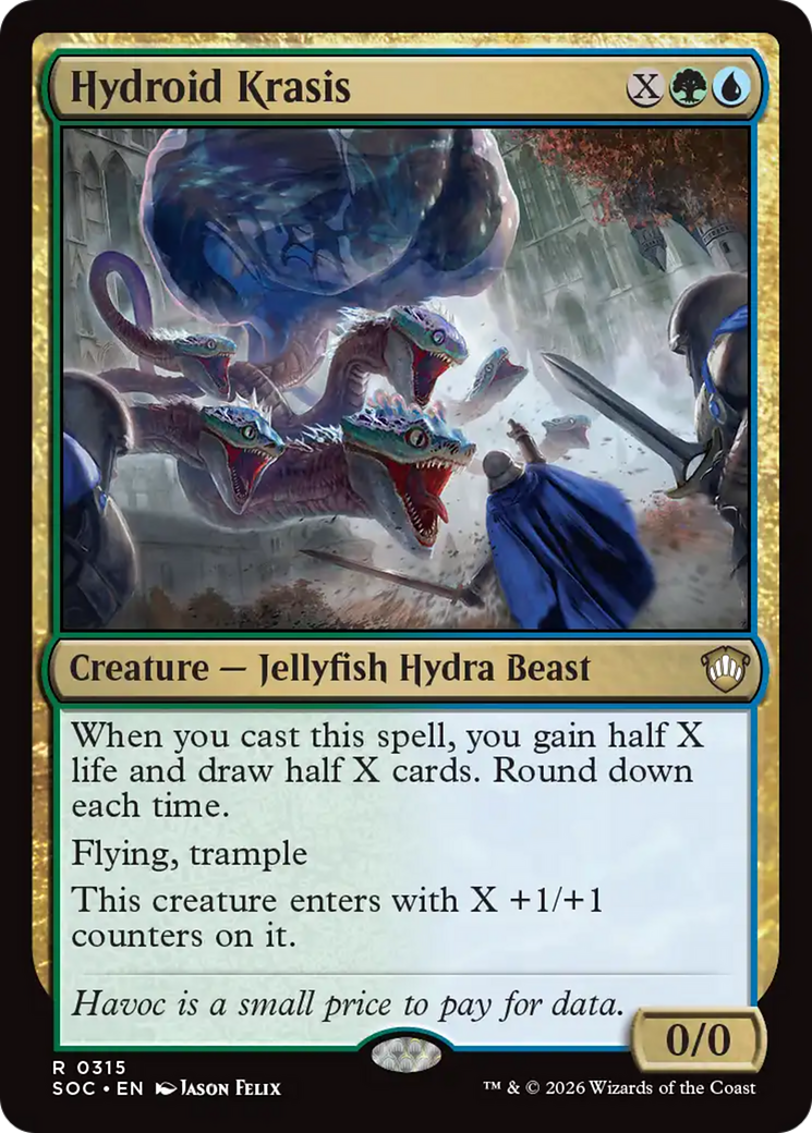 Hydroid Krasis [Secrets of Strixhaven Commander] [Foil]