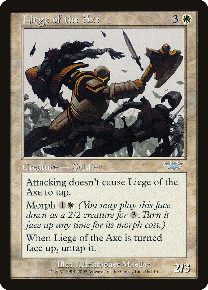 Liege of the Axe [Legions] [Foil]