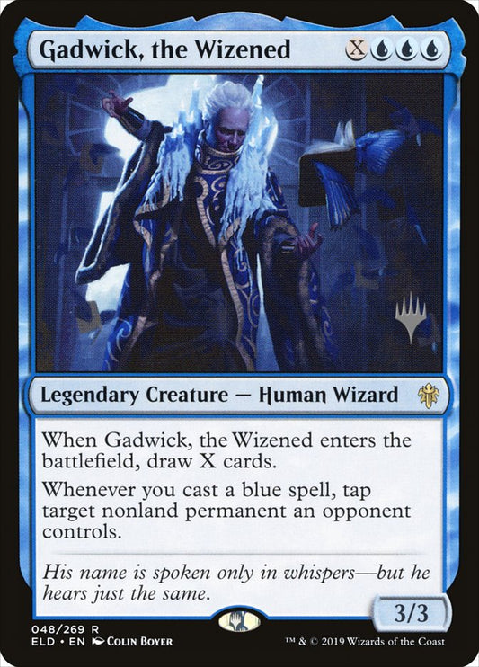 Gadwick, the Wizened (Promo Pack) [Throne of Eldraine Promos] [Foil]