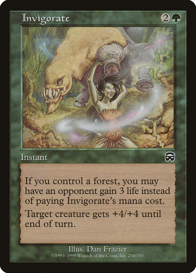 Invigorate [Mercadian Masques] [Foil]