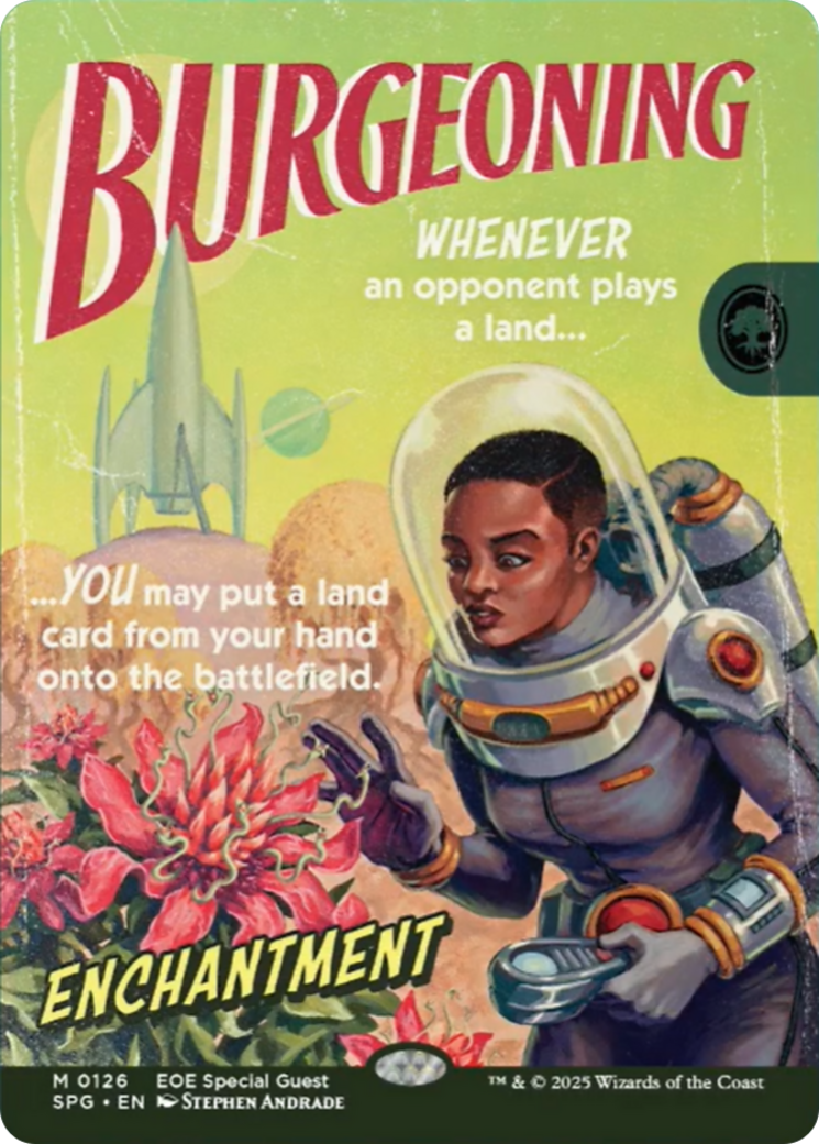 Burgeoning (Showcase) [Edge of Eternities Special Guests] [Foil]