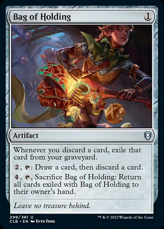 Bag of Holding [Commander Legends: Battle for Baldur's Gate] [Foil]