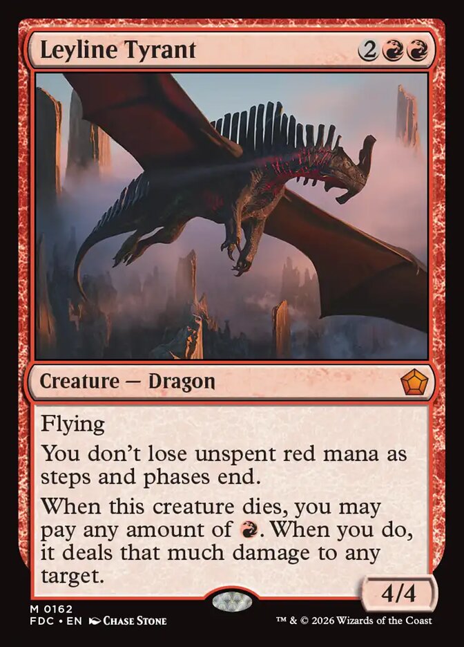 Leyline Tyrant [Foundations Commander]