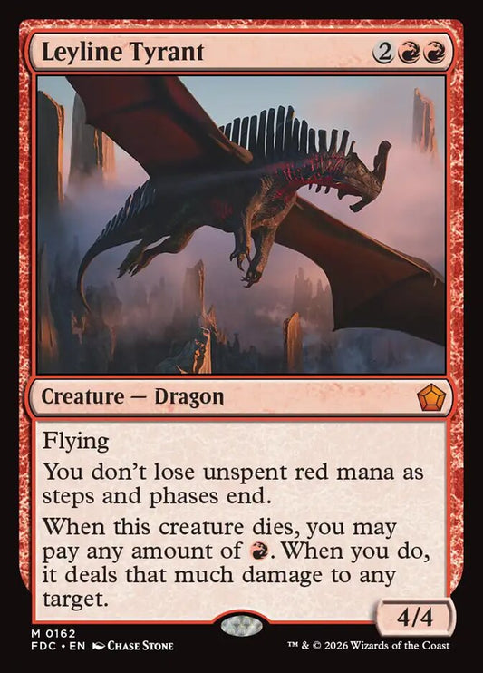 Leyline Tyrant [Foundations Commander]