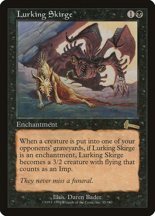 Lurking Skirge [Urza's Legacy] [Foil]