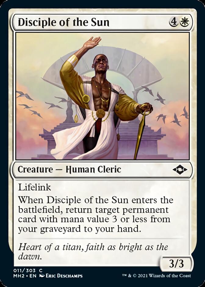Disciple of the Sun [Modern Horizons 2] [Foil]