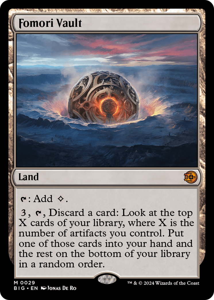 Fomori Vault [Outlaws of Thunder Junction: The Big Score] [Foil]