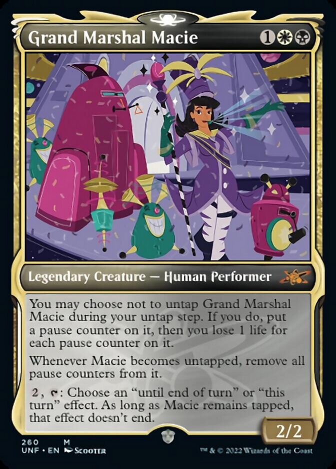 Grand Marshal Macie (Showcase) [Unfinity] [Foil]