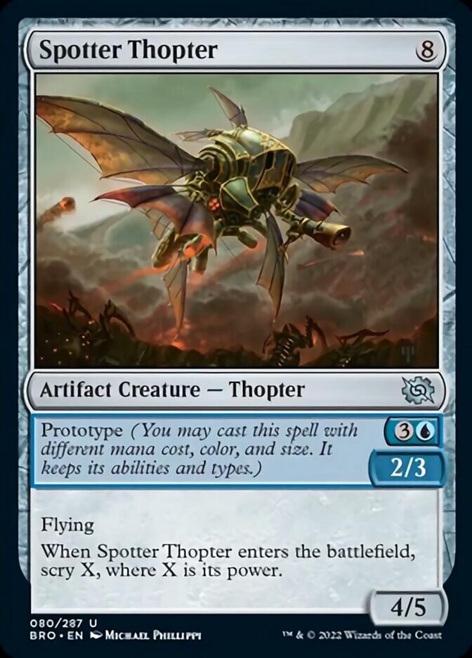 Spotter Thopter [The Brothers' War] [Foil]