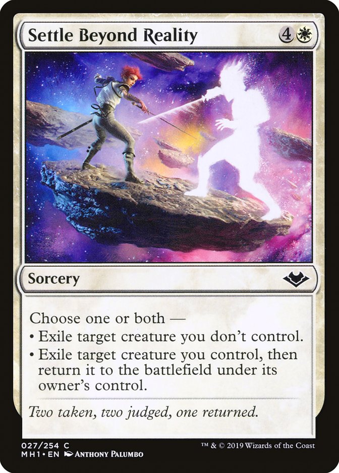 Settle Beyond Reality [Modern Horizons] [Foil]