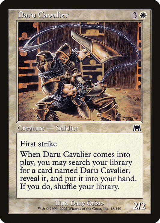 Daru Cavalier [Onslaught] [Foil]
