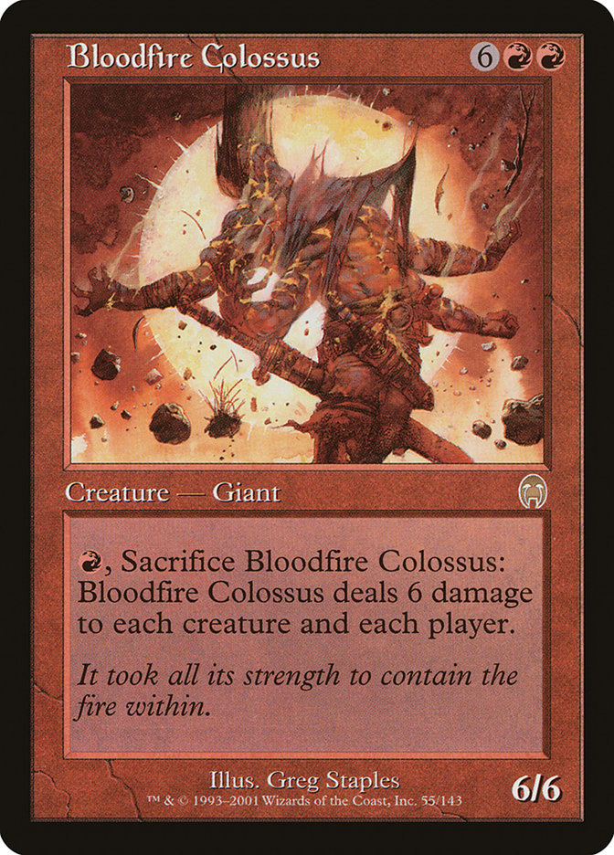Bloodfire Colossus [Apocalypse] [Foil]
