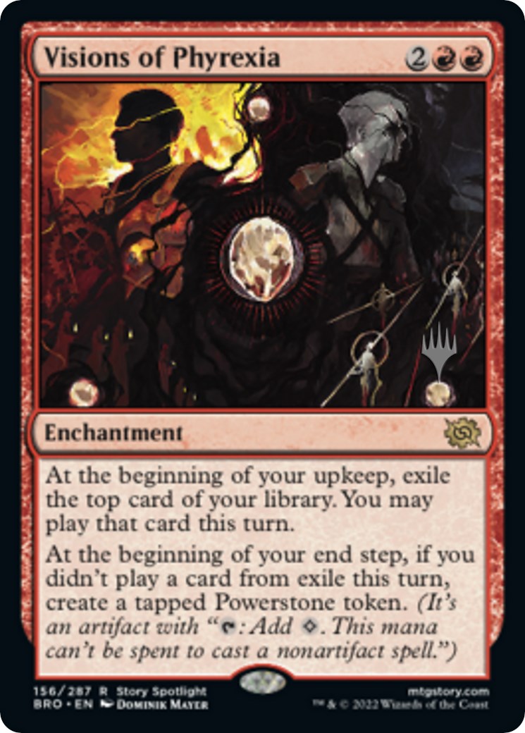 Visions of Phyrexia (Promo Pack) [The Brothers' War Promos] [Foil]