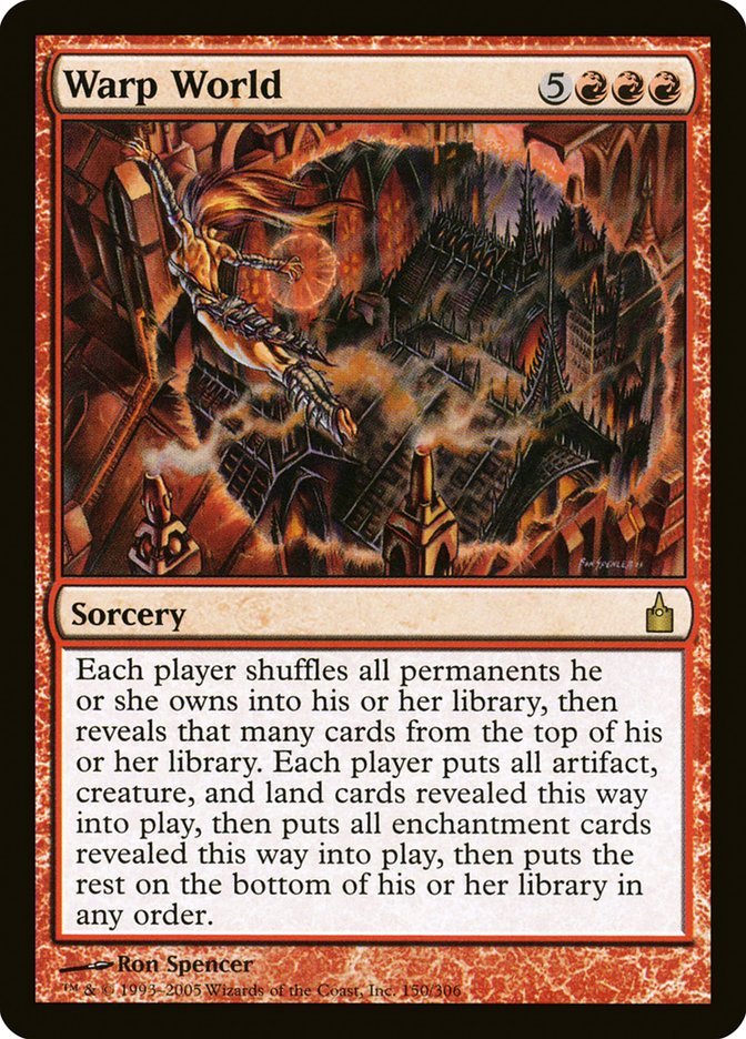 Warp World [Ravnica: City of Guilds] [Foil]