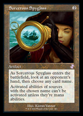 Sorcerous Spyglass (Timeshifted) [Time Spiral Remastered] [Foil]