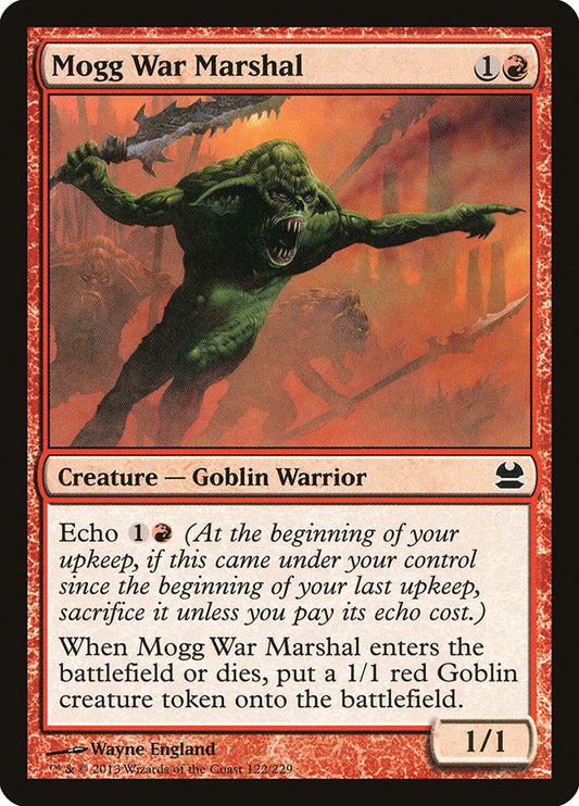 Mogg War Marshal [Modern Masters] [Foil]