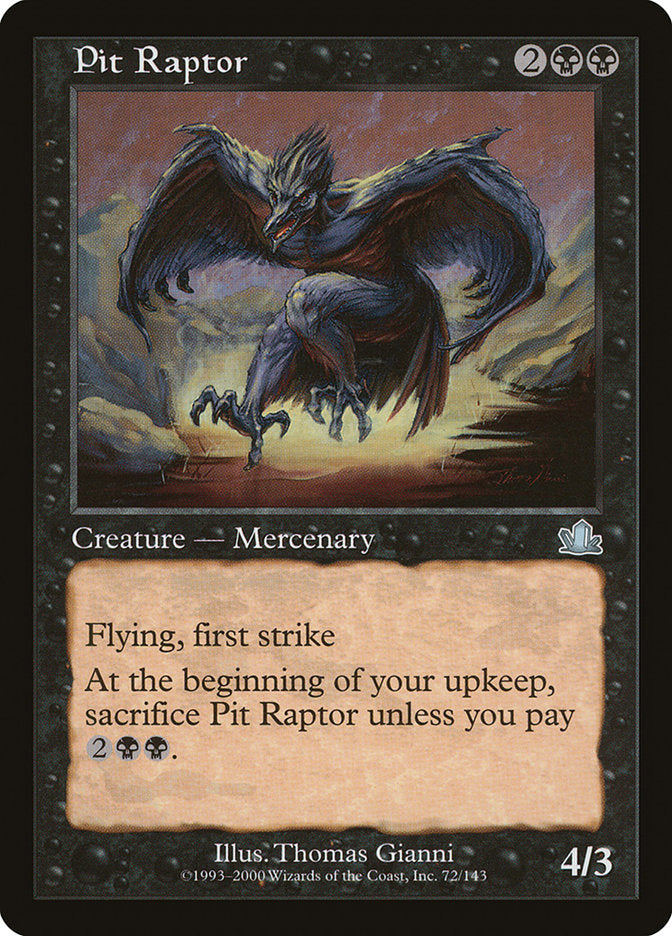 Pit Raptor [Prophecy] [Foil]