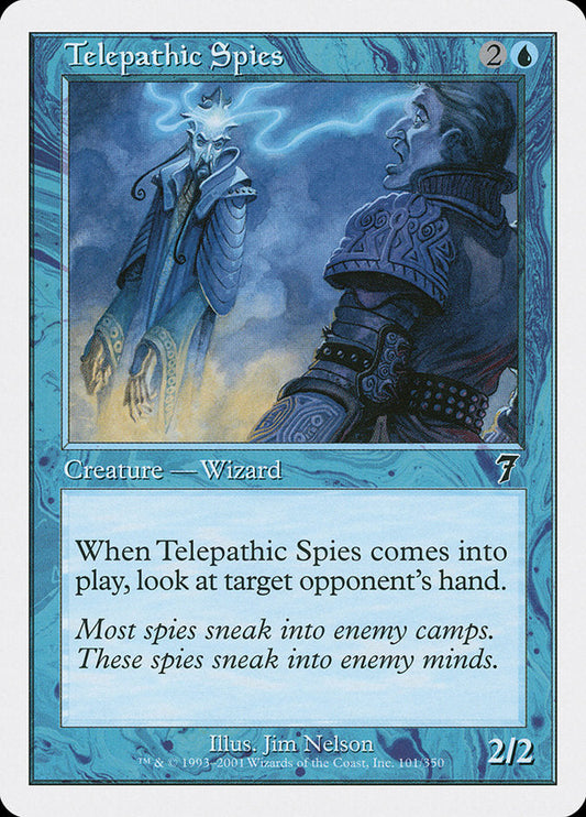 Telepathic Spies [Seventh Edition] [Foil]