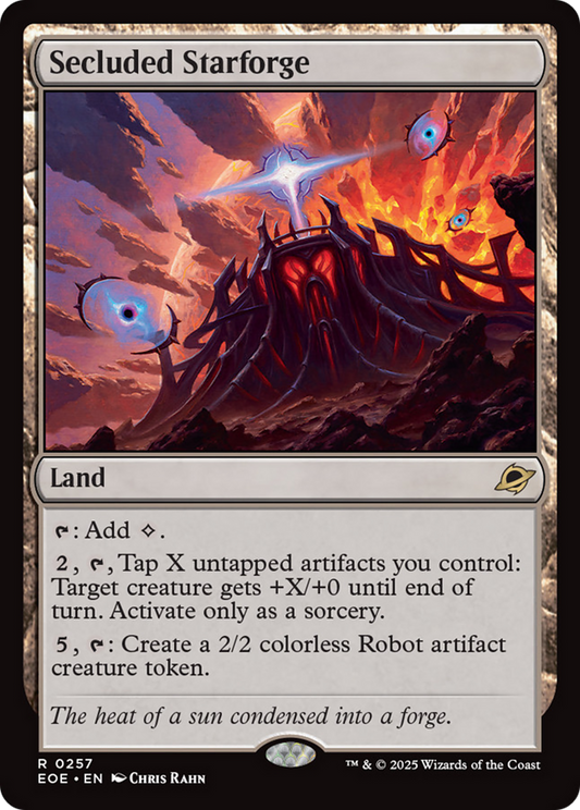 Secluded Starforge [Edge of Eternities] [Foil]