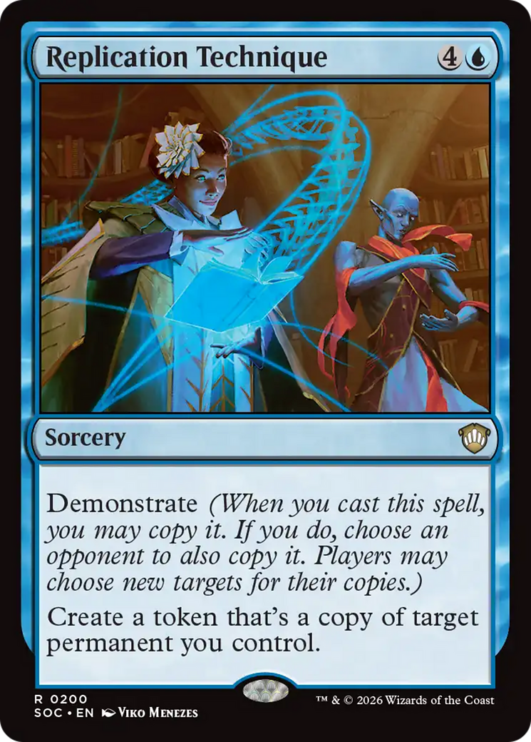 Replication Technique [Secrets of Strixhaven Commander] [Foil]