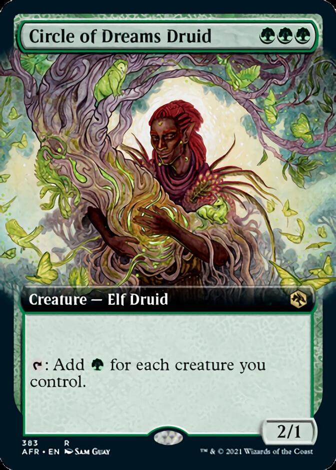 Circle of Dreams Druid (Extended Art) [Dungeons & Dragons: Adventures in the Forgotten Realms] [Foil]