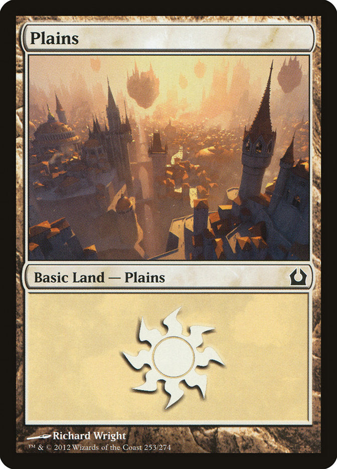 Plains (253) [Return to Ravnica] [Foil]