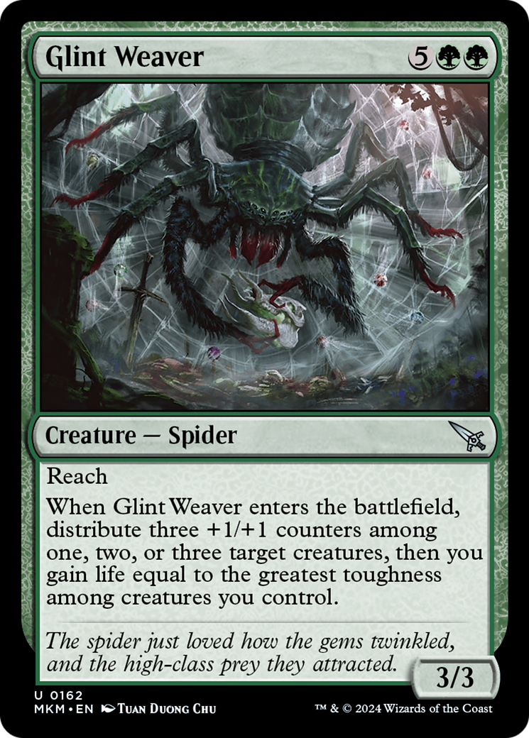 Glint Weaver [Murders at Karlov Manor] [Foil]