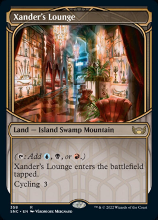 Xander's Lounge (Showcase Skyscraper) [Streets of New Capenna] [Foil]