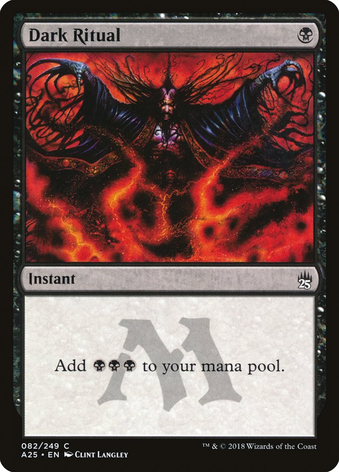 Dark Ritual [Masters 25] [Foil]
