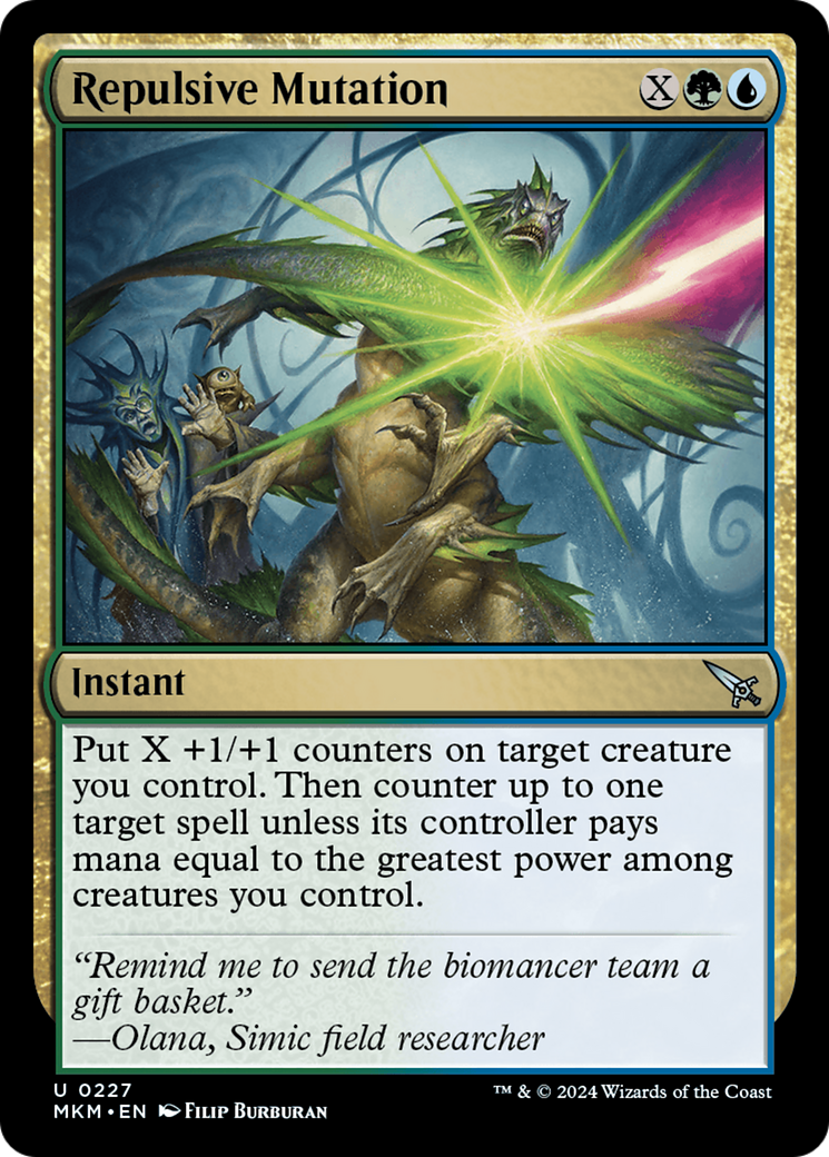 Repulsive Mutation [Murders at Karlov Manor] [Foil]