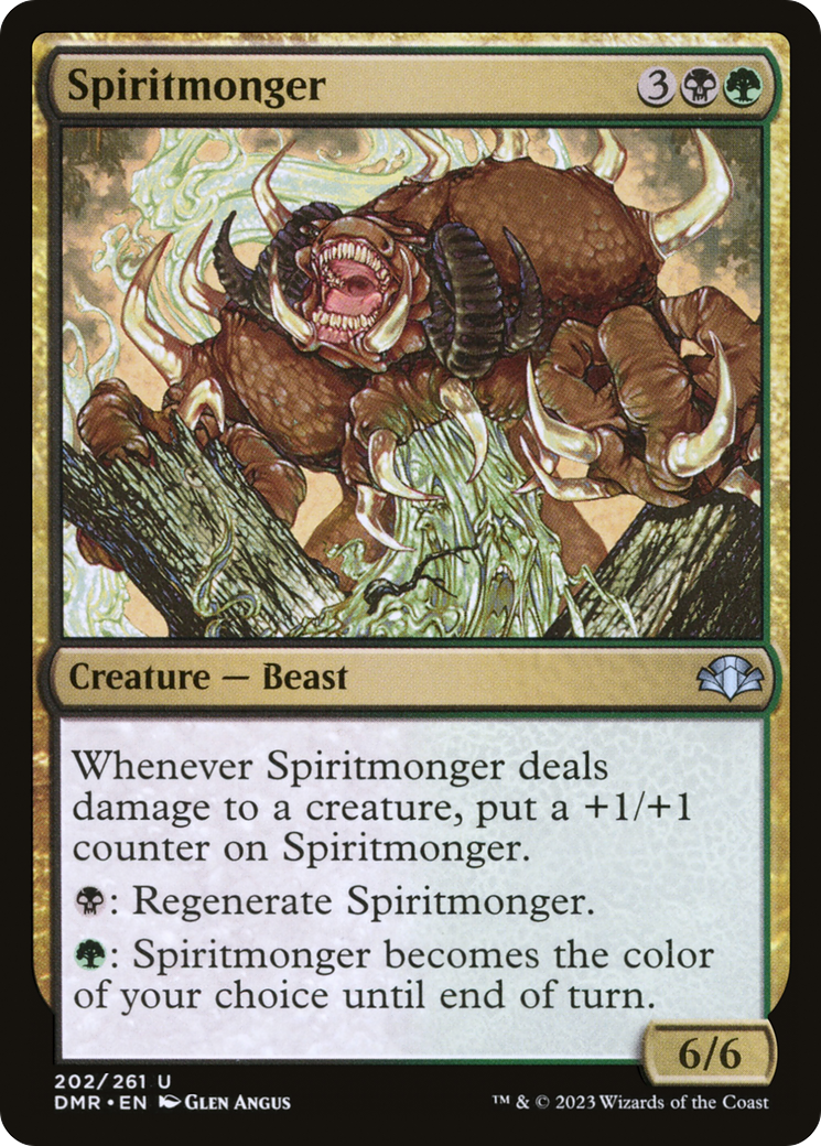 Spiritmonger [Dominaria Remastered] [Foil]