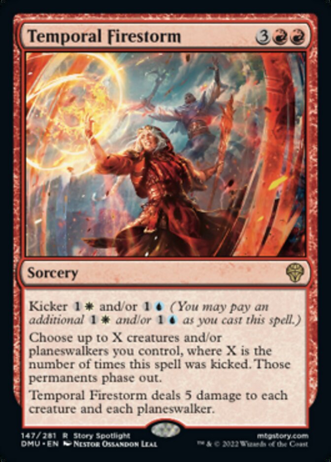 Temporal Firestorm [Dominaria United] [Foil]