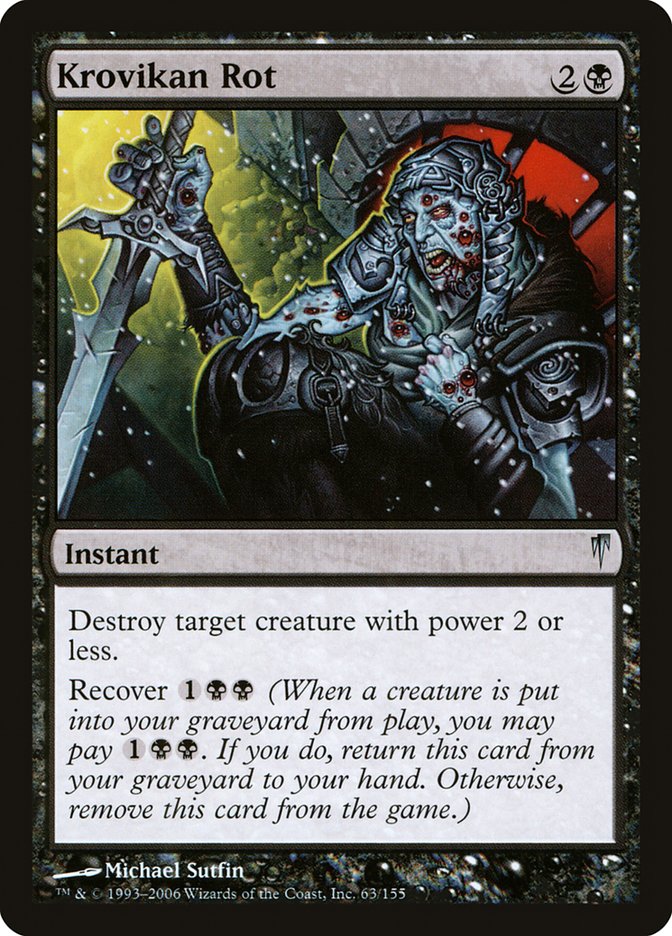 Krovikan Rot [Coldsnap] [Foil]