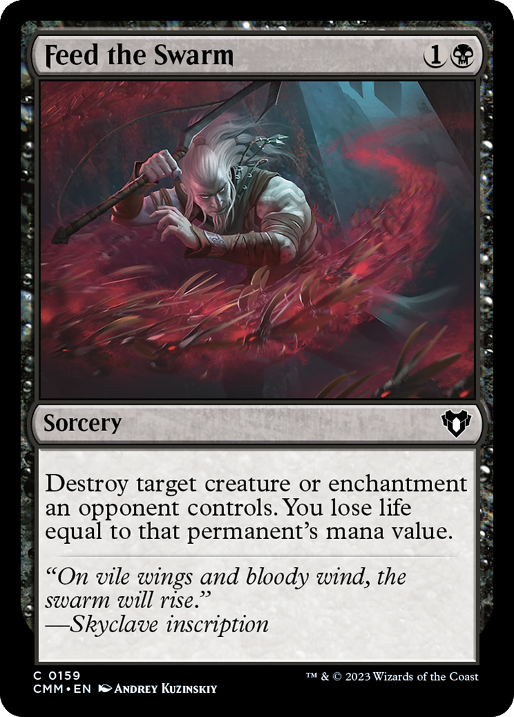 Feed the Swarm [Commander Masters] [Foil]