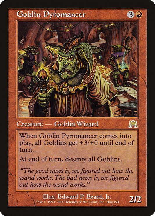 Goblin Pyromancer [Onslaught] [Foil]