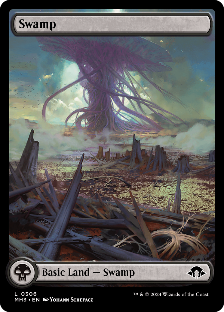 Swamp (0306) [Modern Horizons 3] [Foil]