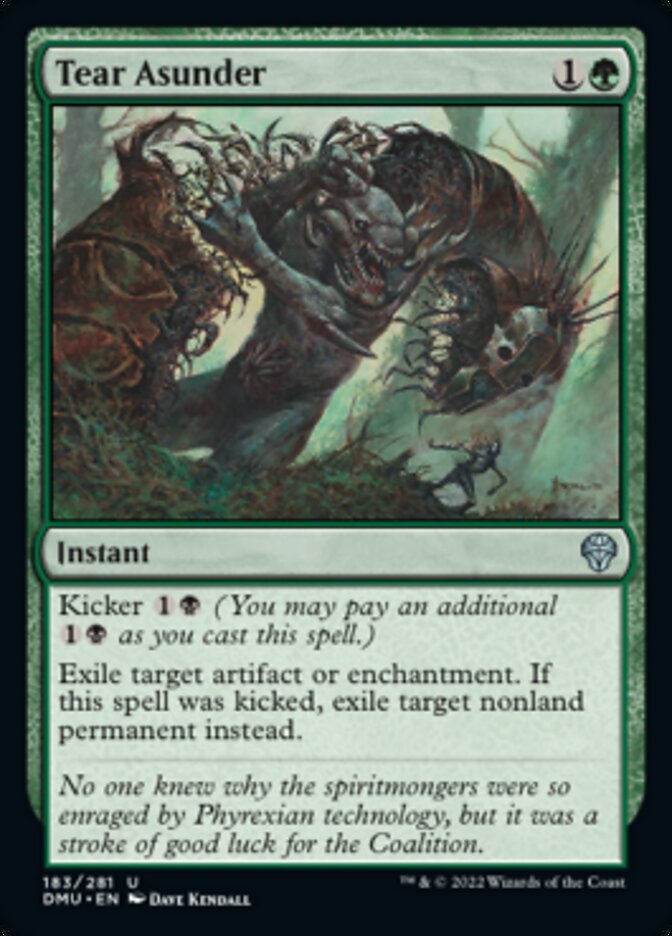 Tear Asunder [Dominaria United] [Foil]